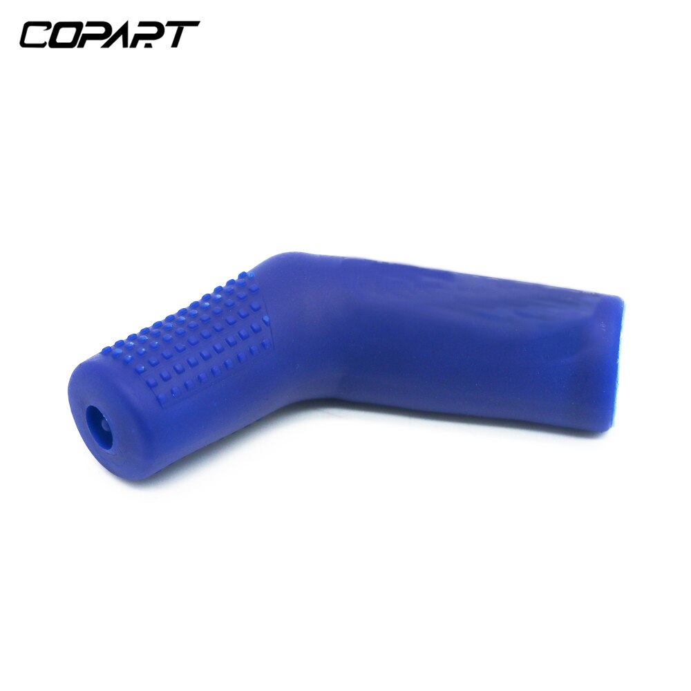 Motorrad Schalthebel Schuh Schutz Gas Motorrad Ersatz Teile Universal- Hebel Schutz Moto Gummi Schalthebel Getriebe Abdeckung: Blau