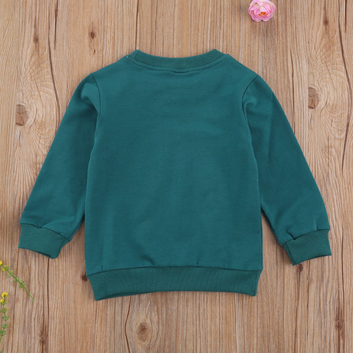 2-6Years Kid Meisje Katoenen Cartoon Regenboog Lange Mouw Kant T-shirt Top Sweatershirt Kleding