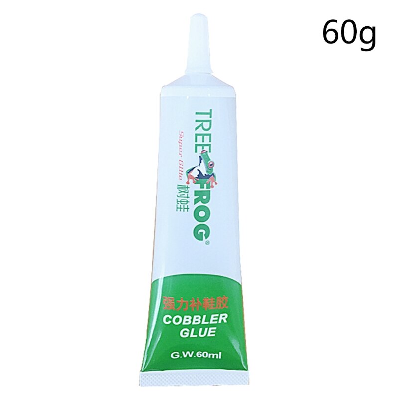 Colle de réparation Super adhésive 60ml, pour chaussures, cuir, caoutchouc, bois, liaison forte, réparation de chaussures, cordonnier