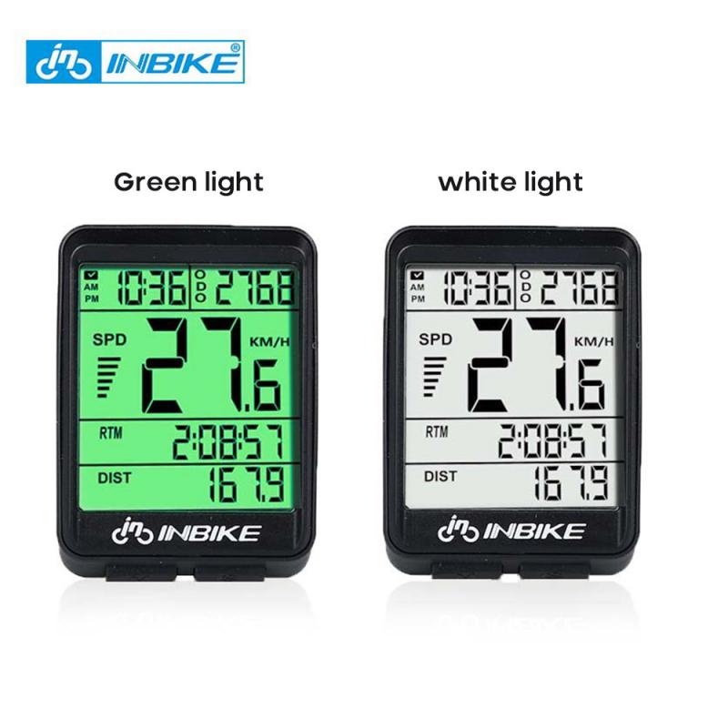 GPS Bike Computer INBIKE IC321 Wireless Code Meter For Bicycle Riding Odometer Speed Detector Kilometer Counter For Bicycle 2022