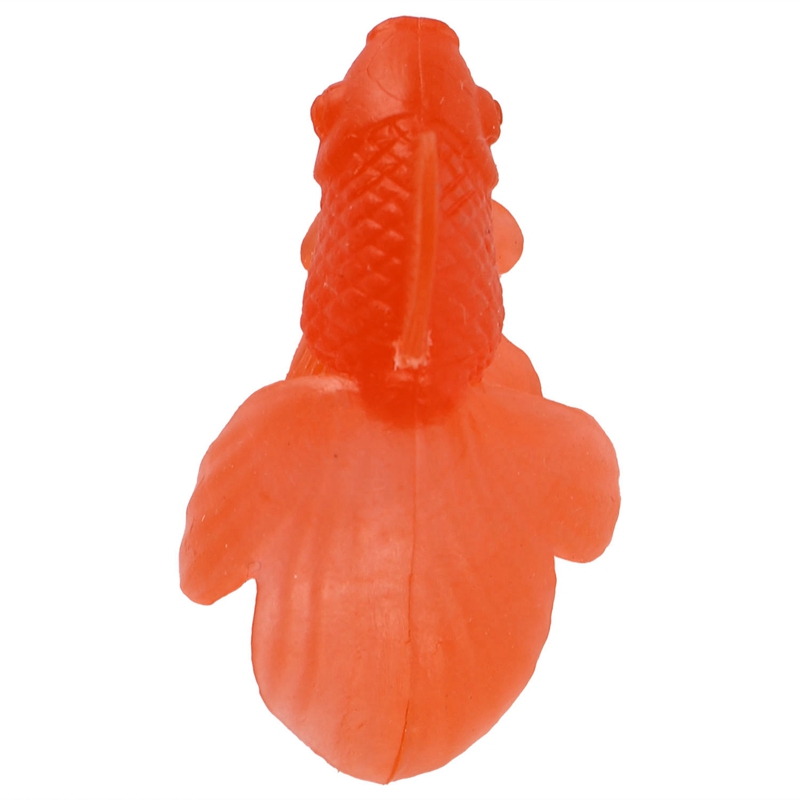 10 stk / lot blød gummi guldfisk baby badelegetøj lille plast simulering lille guldfisk vandlegetøj sjov børn svømning strandlegetøj: Default Title