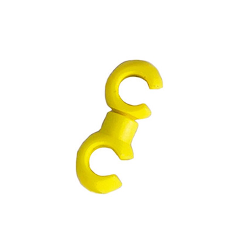 20 pçs cabo de freio mtb s estilo clipes peças da bicicleta fivela mangueira guia da bicicleta cruz linha clipe cabos habitação peças da bicicleta: 20PCS Yellow