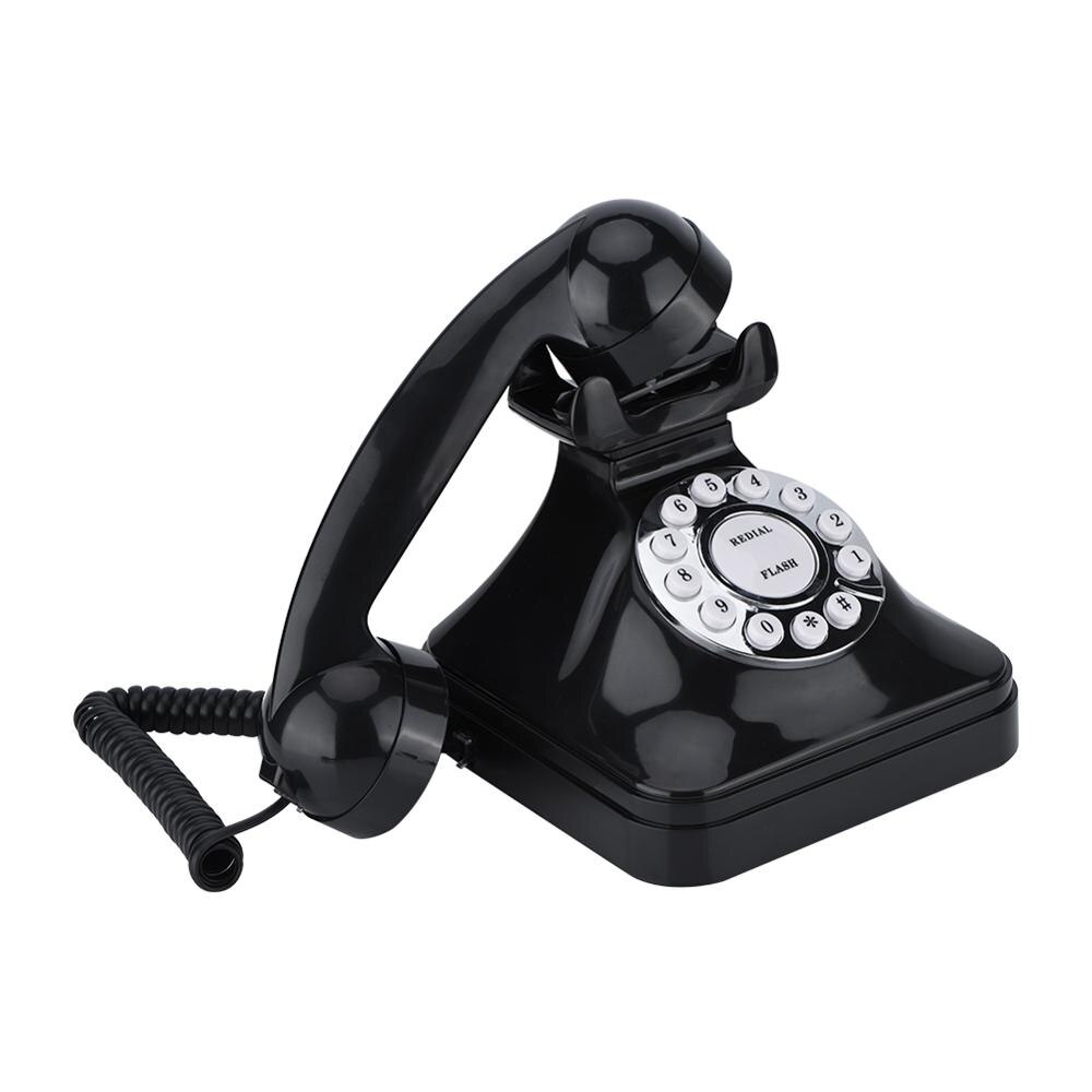 WX-3011 Vintage Multi-Function Home Telephone Retro Wired Landline Phone Old Telephones for Home Hotel Office Use