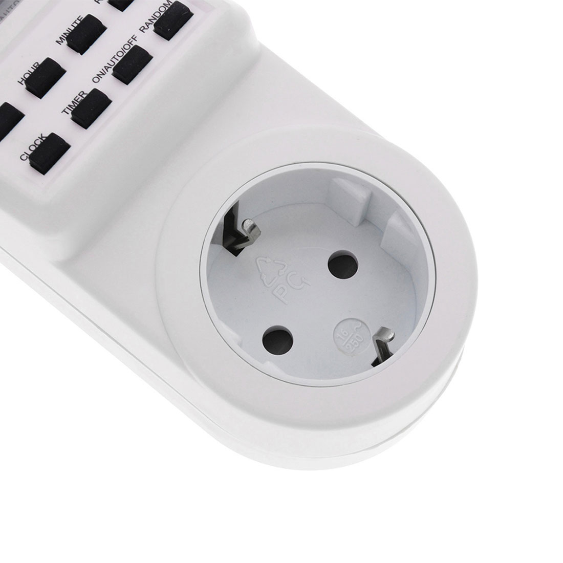 Electronic Digital Timer Switch Socket 24 Hour Cyclic UK AU US DE Plug Kitchen Timer Outlet Programmable Timing Socket AC 220V