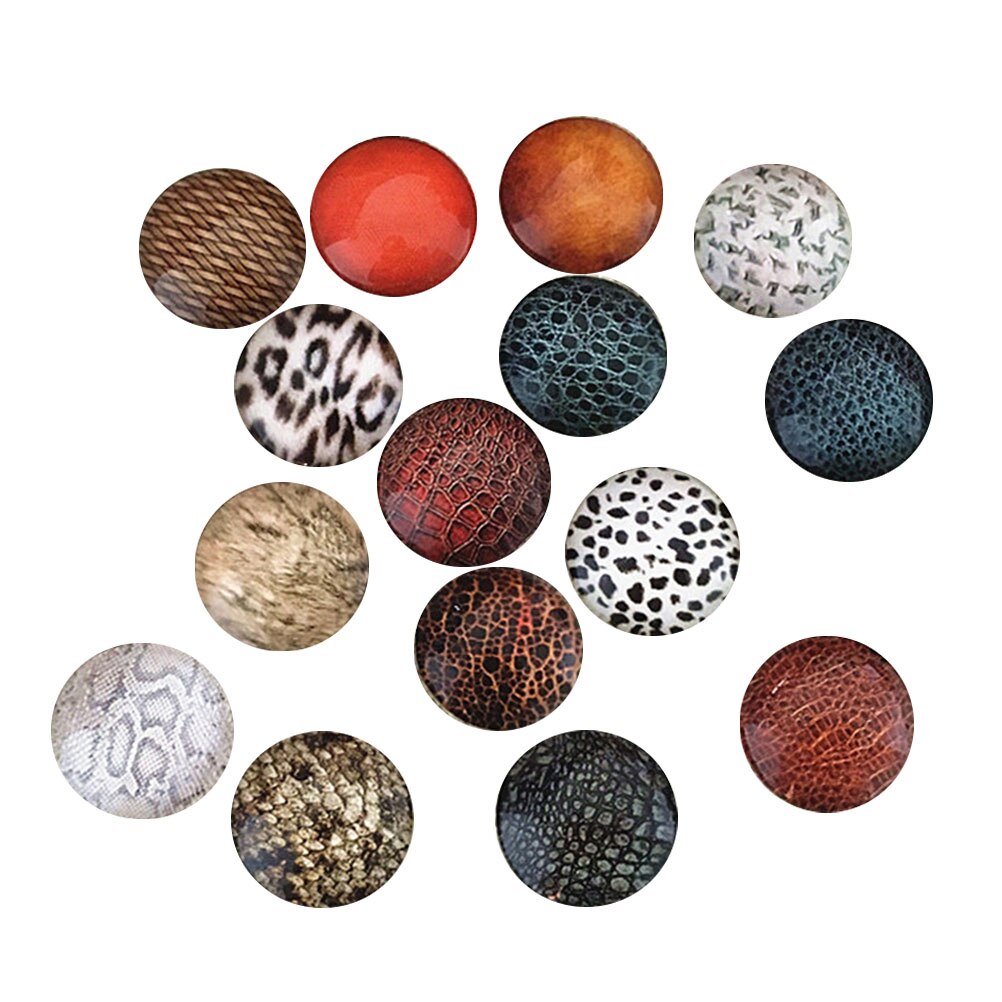 140pcs DIY Glass Refrigerator Paste Beautiful Sticker Refrigerator Patch Decoration (10mm): Size 1