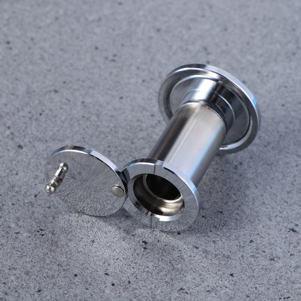 Door Viewer Wooden Door Door Peek Peep Hole Pinhole for Home Office Hotel (Silver): Silver