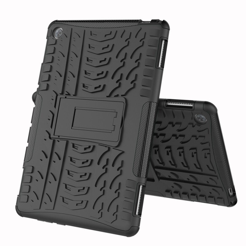 Étui pour Huawei MediaPad M5 Lite 10 BAH2-W19/L09/W09 10.1 "étui pour tablette housse de support antichoc pour Huawei Mediapad M5 Lite 10: Noir