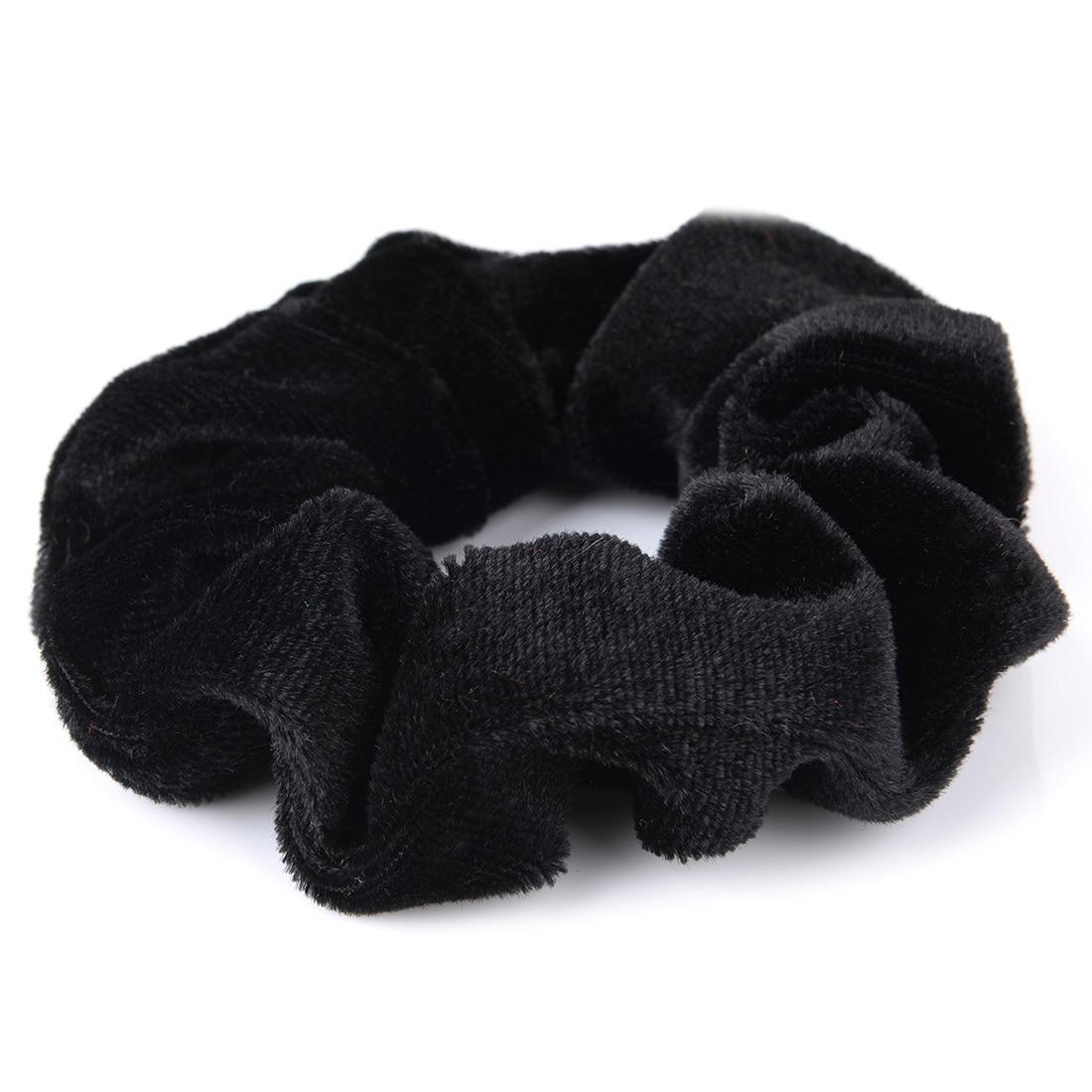 Paquete de 10 gomas elásticas para el pelo, gomas para el pelo de terciopelo negro