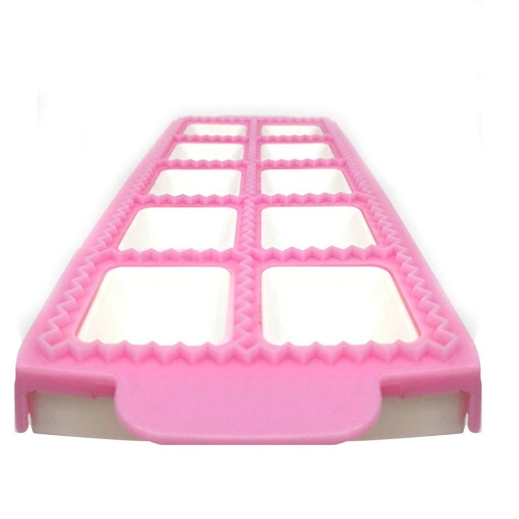 Raviolis en plastique 10 trous/Pierogi/boulette fabricant emballage Empanada presse moule pâte Cutter tarte Ravioli boulette moule