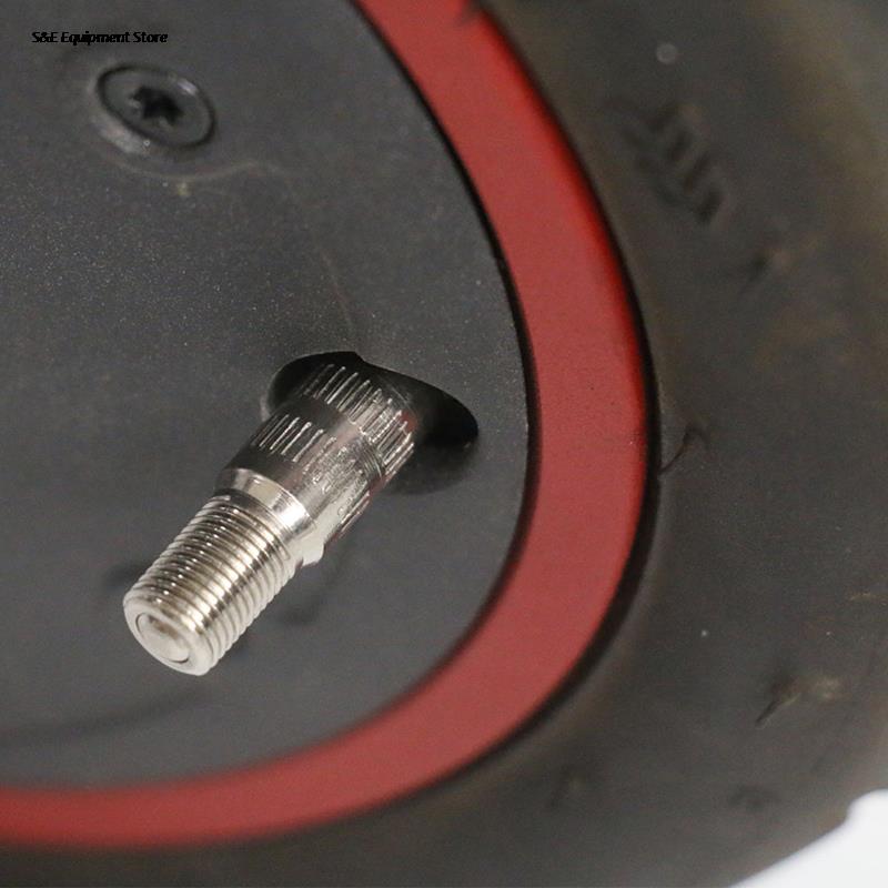 Opblaasbare Lucht Nozzle Vervanging Voor Xiaomi M365 / Pro Scooter Voorwiel Motor Opblaasbare Extension Air Valve