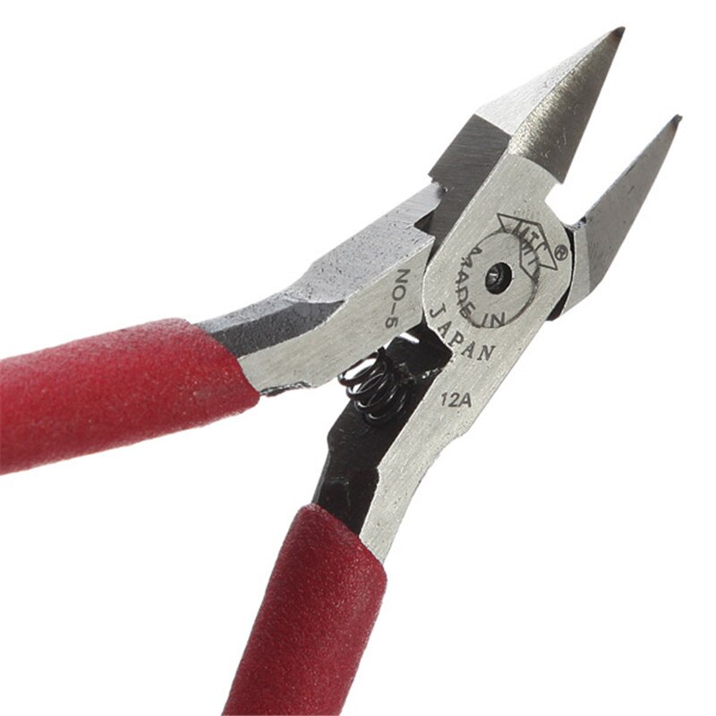 Diagonal Pliers Mini Wire Cutter Small Soft Cutting Electronic Pliers Wires Insulating Rubber Handle Model Hand Tools