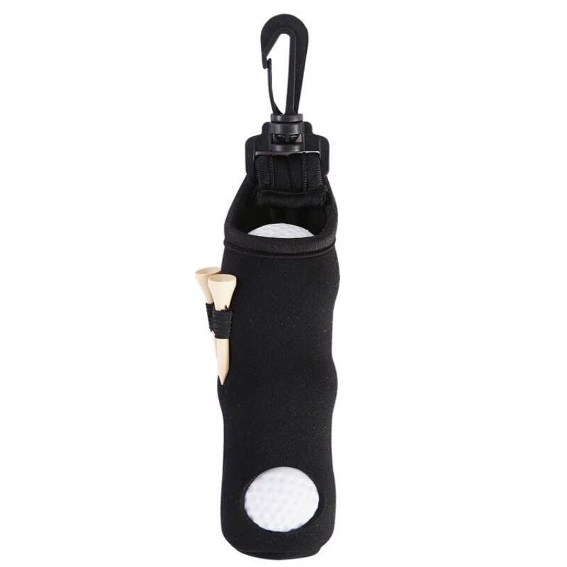 Golftas Mode Compact En Compact Golftas, Lichtgewicht, draagbare En Duurzaam Doos Neopreen Pouch Belt Clip-Diverse Kleuren: Black