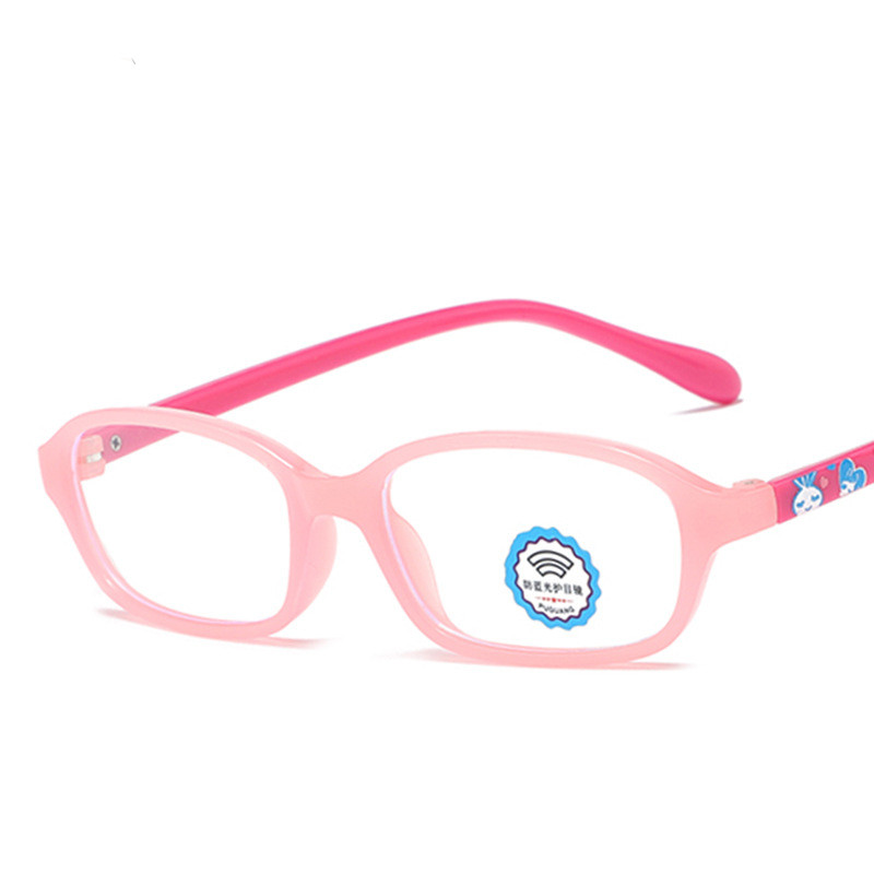 Montura óptica transparente para niños y niñas, gafas de Sol infantiles flexibles con prescripción, 8803