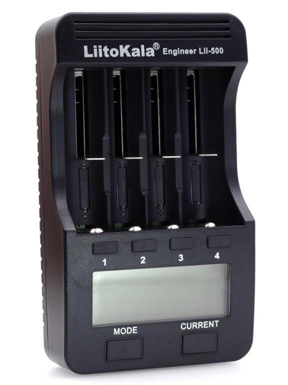 Liitokala Lii500 LCD Batterij Oplader, Opladen 18650 18350 18500 16340 10440 14500 26650 1.2V AA AAA NiMH Batterij