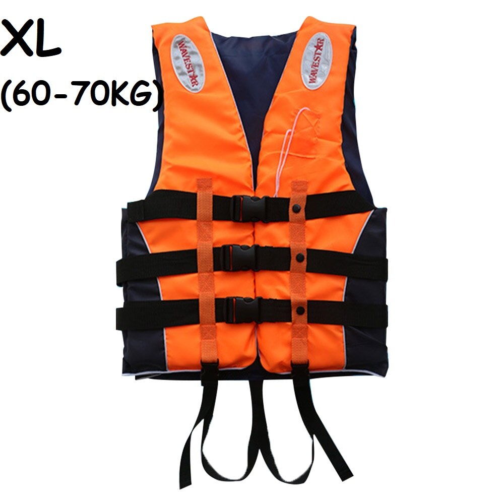 Conveniente neopreno para adultos natación flotabilidad pesca salvavidas chaqueta de flotación Rescue Sea Fishing Vest canoa Sailing S-XXXL: Special XL