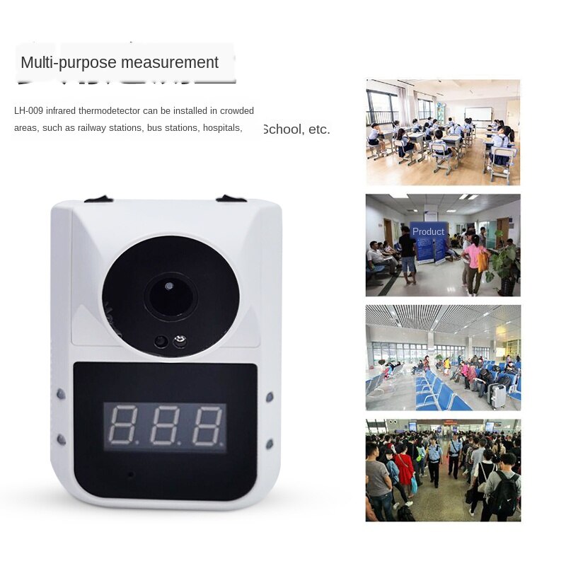 7 Types Non-Contact Infrared Temperature Measurement Body infrared Temperature Meter Home Office Wall Digital Temperature Tool