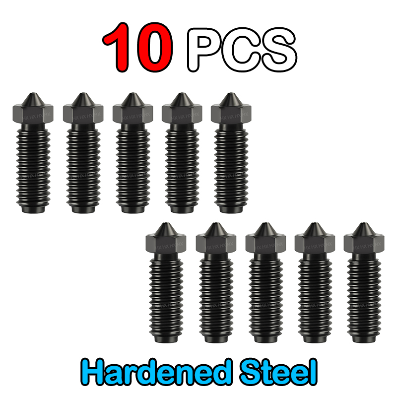 Für Anycubic Kobra s1 Kombidüse für Anycubic Kobra S1 Hotend / Kobra S1 Düse aus gehärtetem Stahl: 0.4mm / Brown