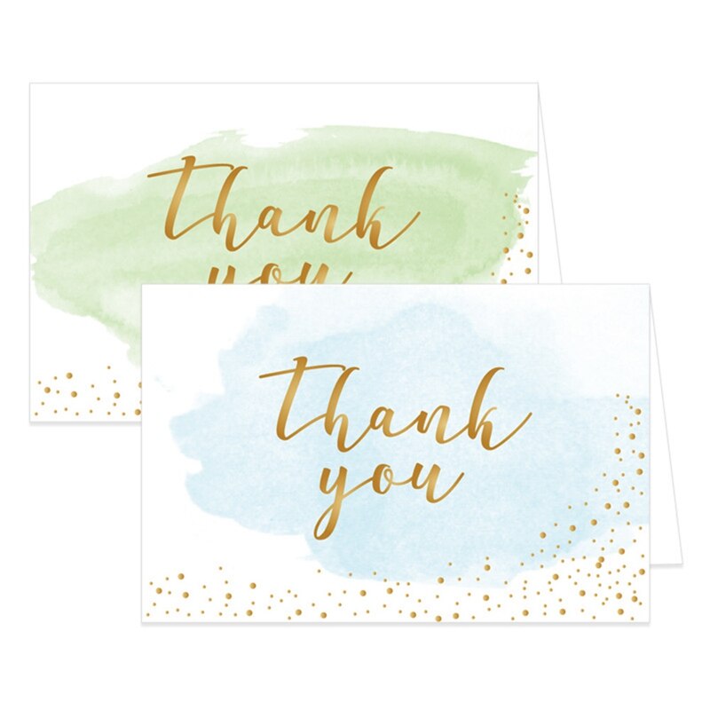 Pink Thank You Cards Multipack Box Of 50 Cards Envelopes | OMAN - View #8