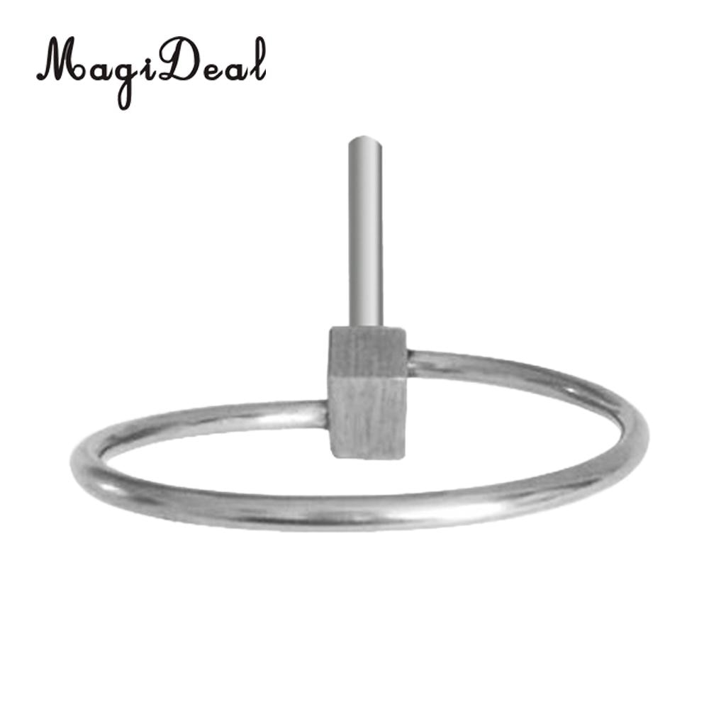 Magideal 2 delar 4mm båt kajak kanot släpvagn traktor vagn lynch pin clip