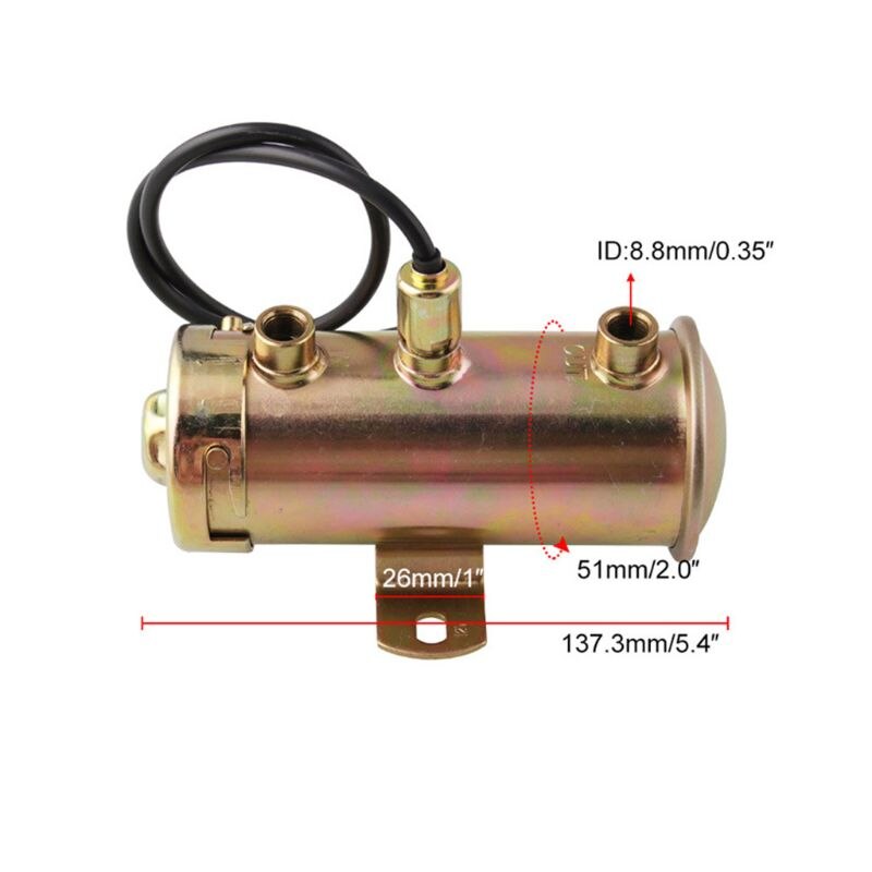 27149-2093 149-1828 Onan Brandstofpomp 12 Volt