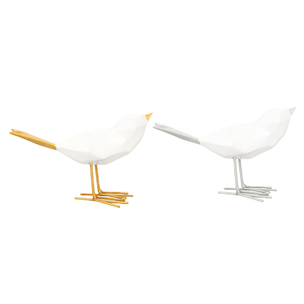 Harpiks enkel moderne dekorasjon origami fugl ornamenter bursdag