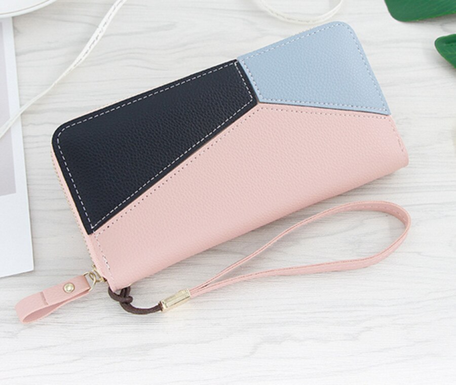 3 Color Tassel Chain Wallet Clutch Bag Lady S Outdoor Trend Solid Color Tassel Leather Card Wallet: White