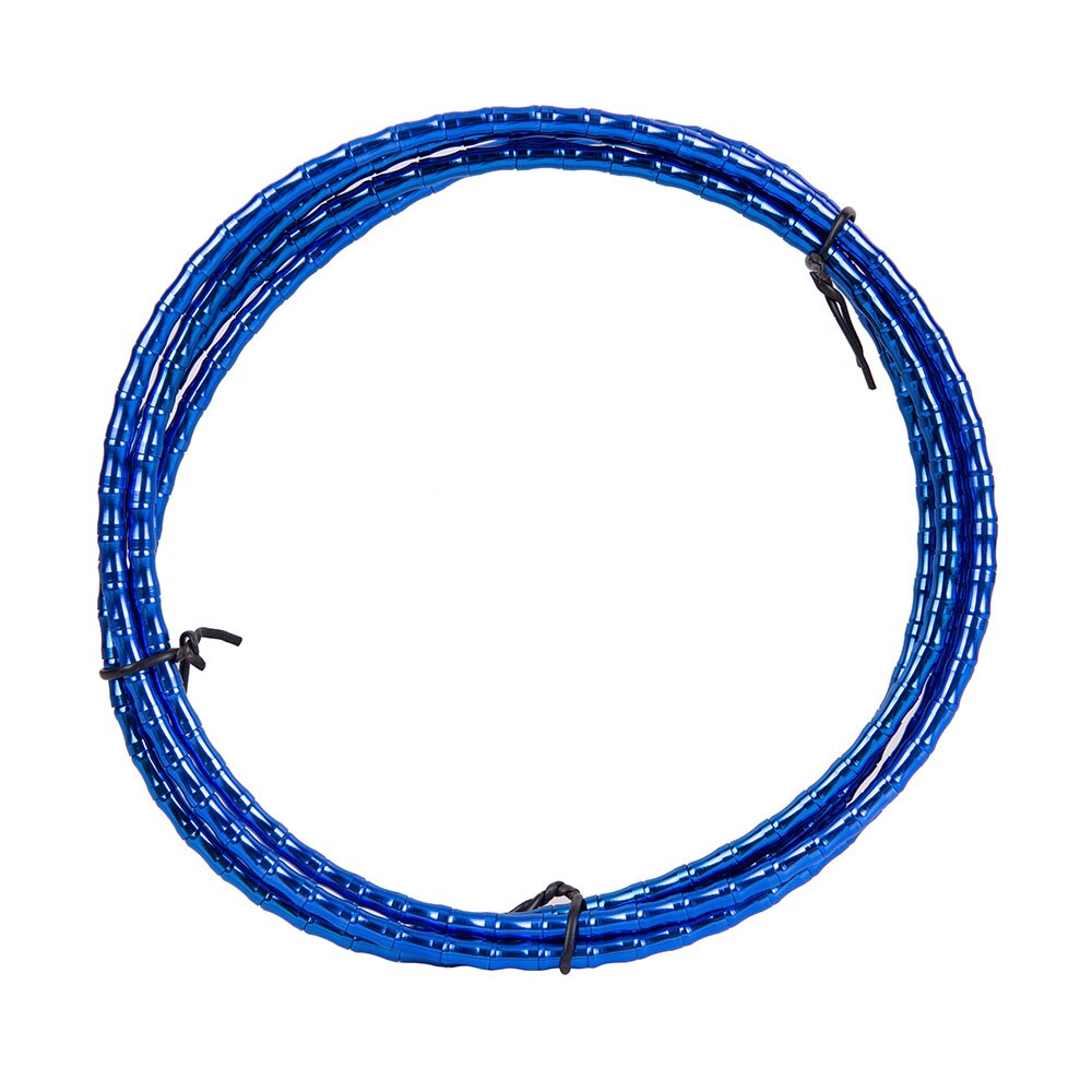 ZTTO 1800mm CNC Bamboo Bicycle Brake Line Cover Elite Aluminum Alloy Links MTB Floding Mountain Road Bike Shift Cable Hose Tube: 1800mm Blue