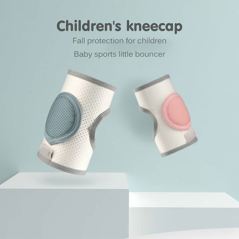 Accesorios de seguridad para bebé, coderas antideslizantes para niño pequeño, rodilleras con sonrisa, rodillera protectora, calentador de piernas para niña y niño