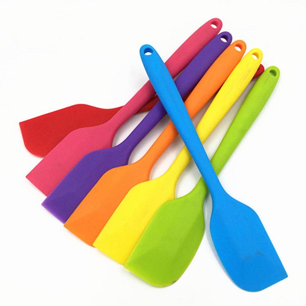 1pcs Baking Tools For Cakes Silicone Spatula Spoon LFGB Cookie Spatulas Pastry Scraper Mixer Buttter Ice Cream Scoop