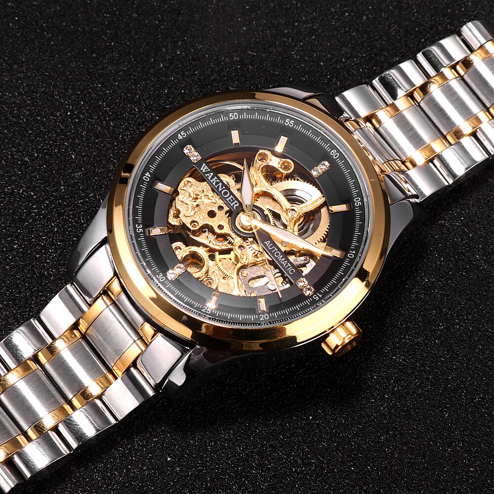 Montre Automatique Pour Homme Viceroy - Mécanique, Acier Inox, Style Vintage Casual