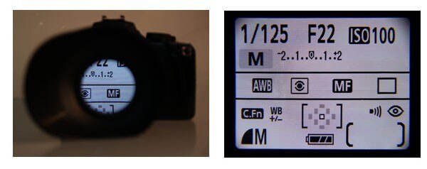 2.8x optische versterker camera lcd monitor zoeker vergrootglas oogschelp extender zonnekap met glas voor canon eosm  (v6)