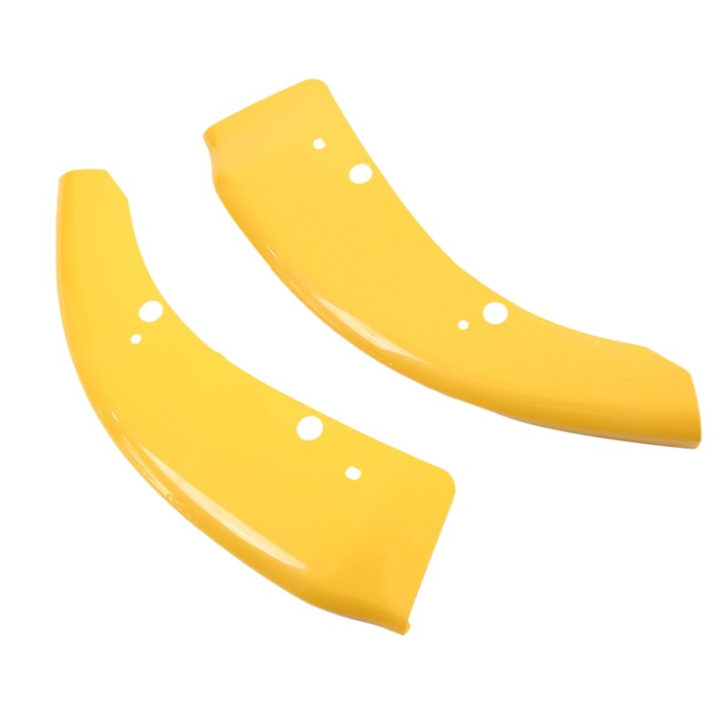 Pair Front Bumper Lip Splitter Spoiler for Dodge Charger Srt Scat Pack 15-19