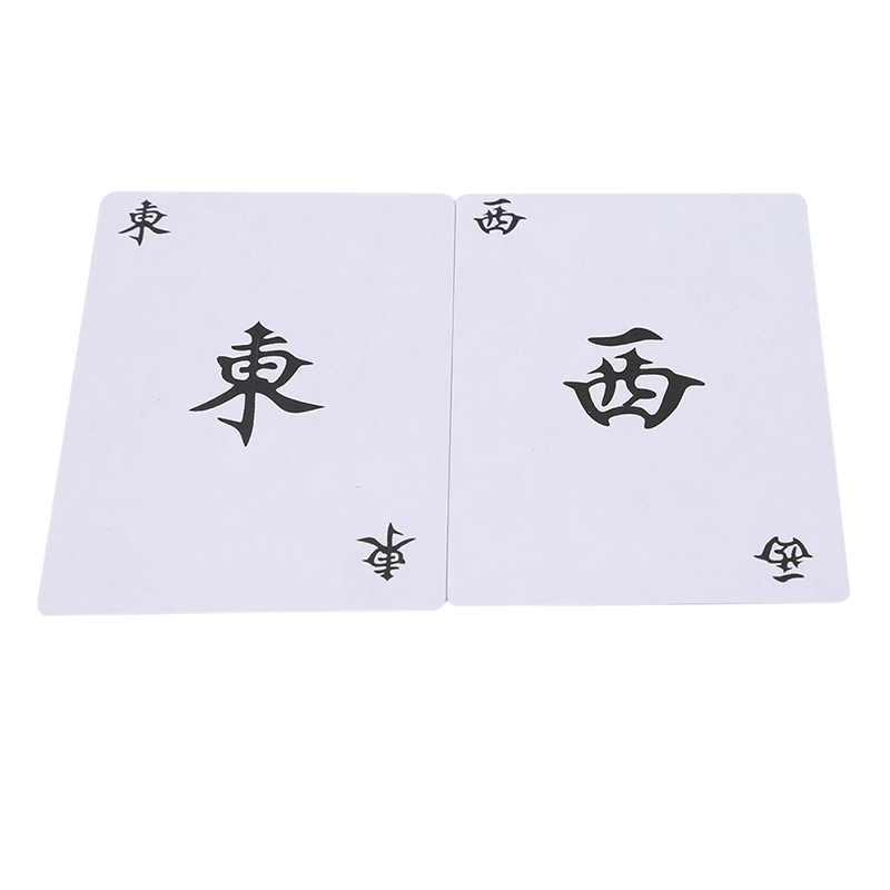 1 Doos Van 144 Papier Mahjong Mah Jong Chinese Speelkaarten Set Voor Party Funny Games