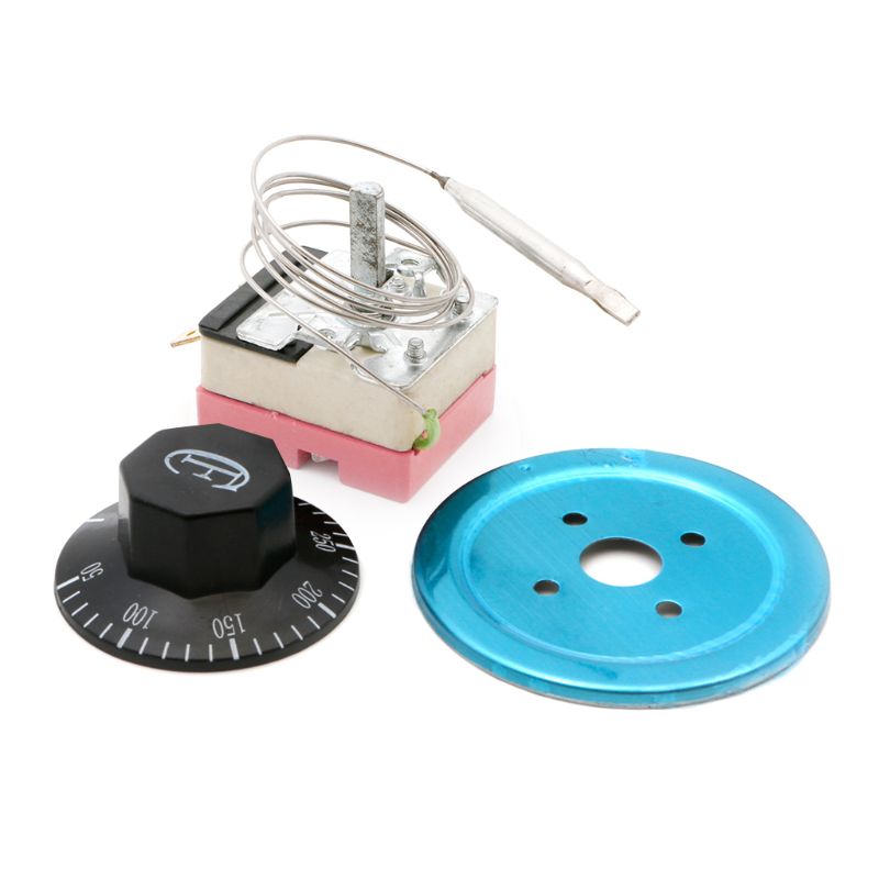 50-300℃ Dial Thermostat Temperature Control Switch For Electric Oven AC 220V 16A