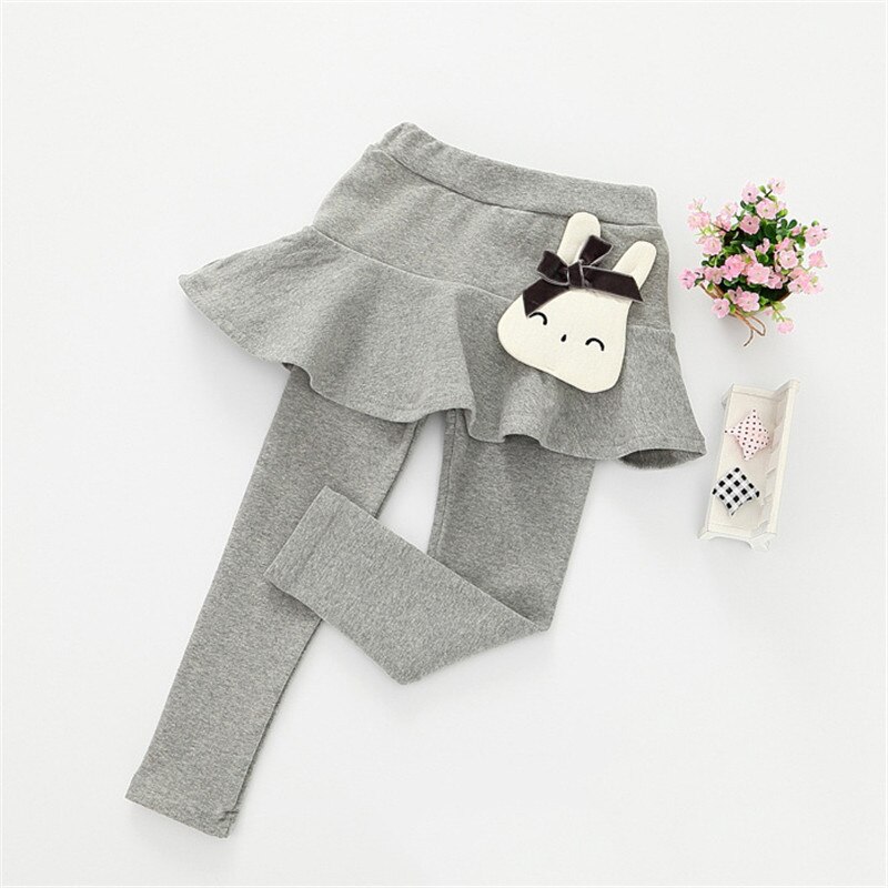 Schöne Baumwolle Mädchen Hosen Frühling Herbst Kinder Leggings 2-6Y Kinder Kleidung Warme Baby Mädchen Rock-hosen Bleistift Hose Hose