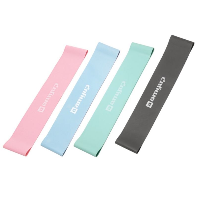 Yoga Fitness Resistance Loop Latex Exercise Bands Legs Hip Strength Training