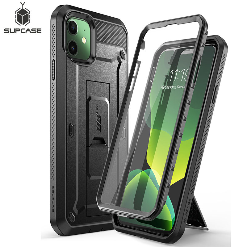 Voor Iphone 11 Case 6.1 &quot; Release) supcase Ub Pro Full-Body Robuuste Holster Cover Met Ingebouwde Screen Protector &amp; Kickstand