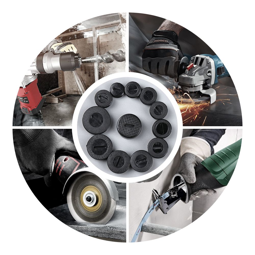 10Pcs Carbon Brush Caps Brush Holder Caps Case Dia.12mm/13mm/14mm/16mm/17mm/18mm/20mm/22mm/24mm Brush Holder Case Accessories