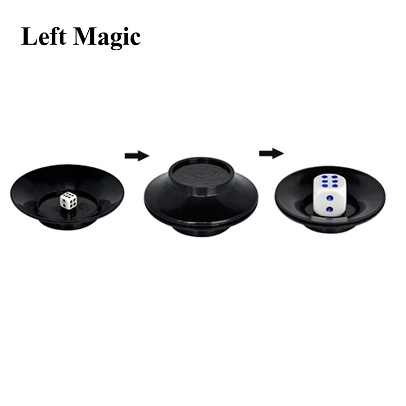 Magic UFO Dice Puzzle Kid Toy Educational Toy Air Space Flying Floating Magic Tricks Magic Props Easy to do Magic Toys G8206