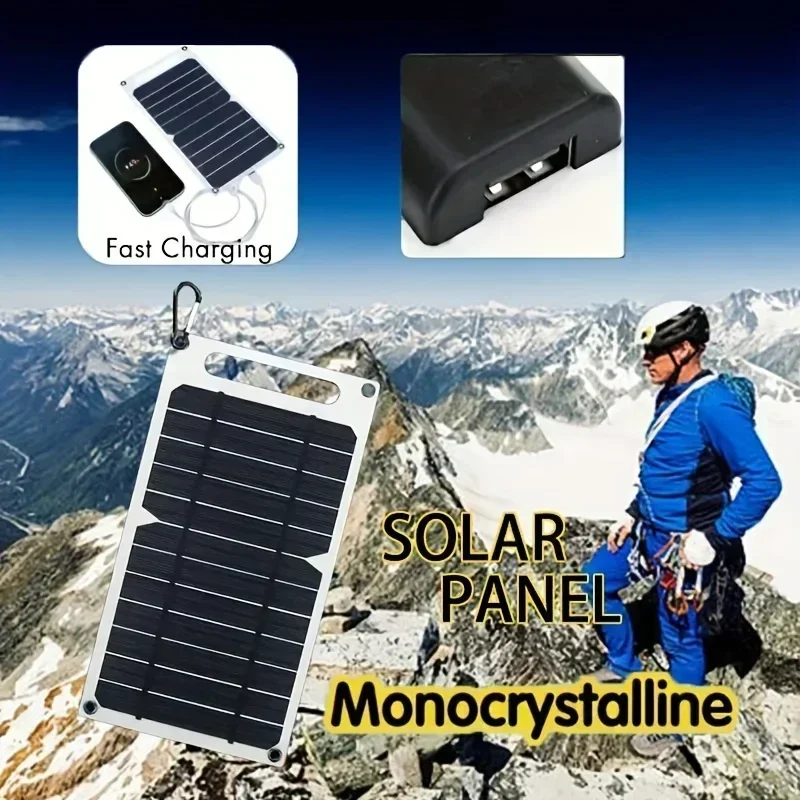 Przenośny panel słoneczny sunpower 5v z bezpieczną ładowarką usb do telefonu 35 powerbankiem, do użytku na kempingu, w domu i w kamperze