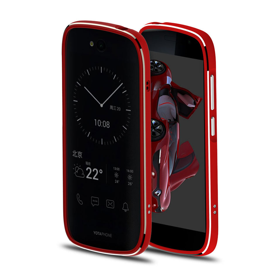Luxury Phone Cover for YotaPhone 2 Bumper Case Aluminum Metal Cover 5 inch