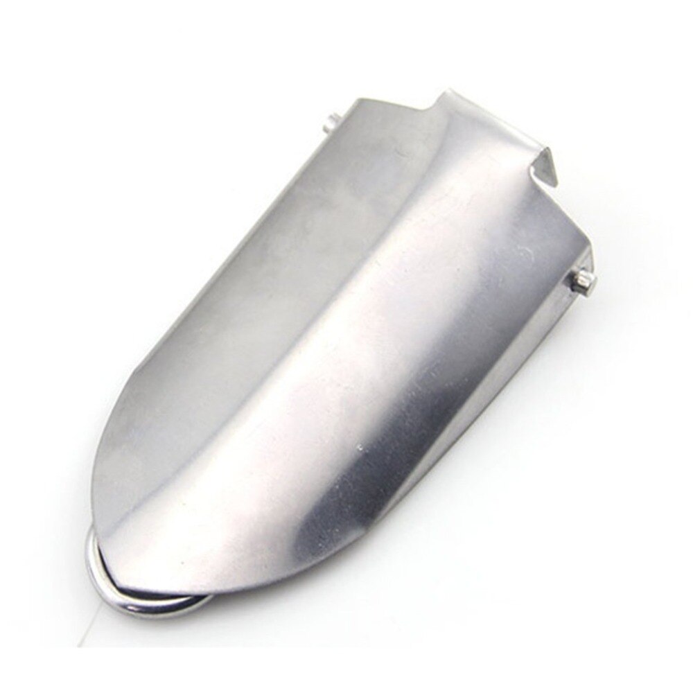 Rustfrit stål foldbar skovl mini håndskovl have græsplæne pleje udendørs camping trowel bærbar have