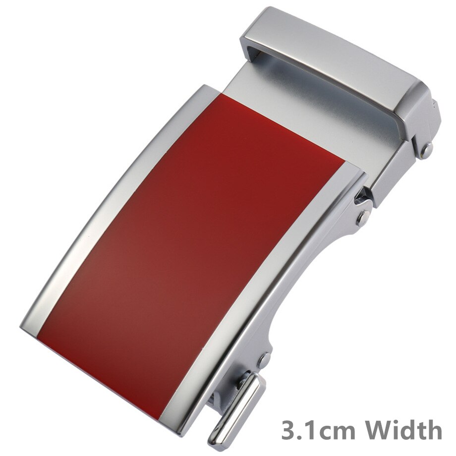3,1-3,2 cm Rachet Gürtel Schnallen Zink-legierung Klicken Gürtel Schnalle Kopf Geeignet 3-3,1 cm breite Lochlosen Automatische Gürtel B987: Lage33-22055-4