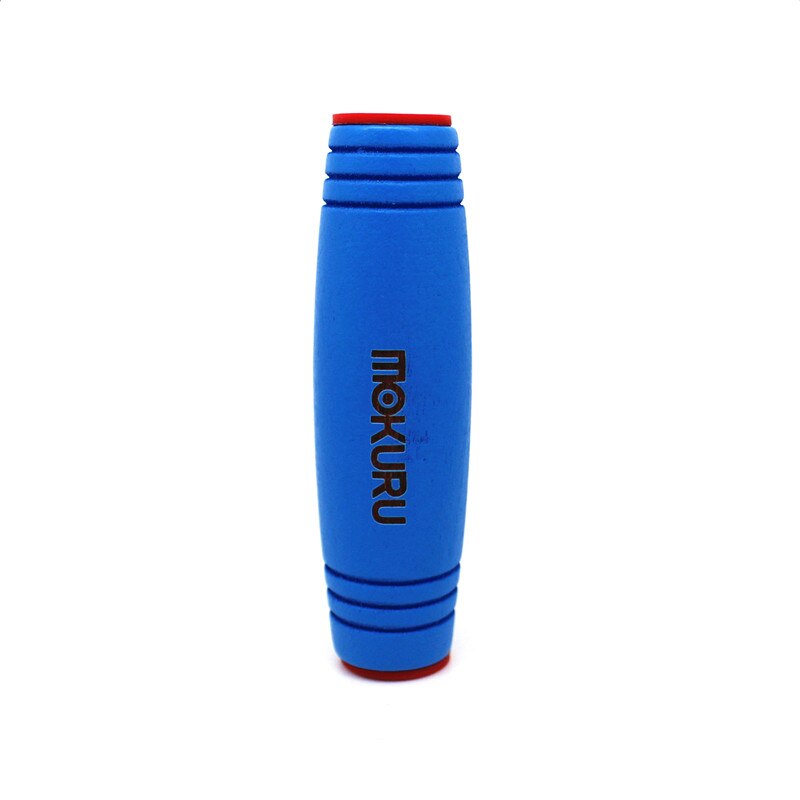 Houten Stok Mokuru Rollver Desktop Flip Heetste Bureau Speelgoed Stress Verbeteren Focus Grote Stress: Blauw