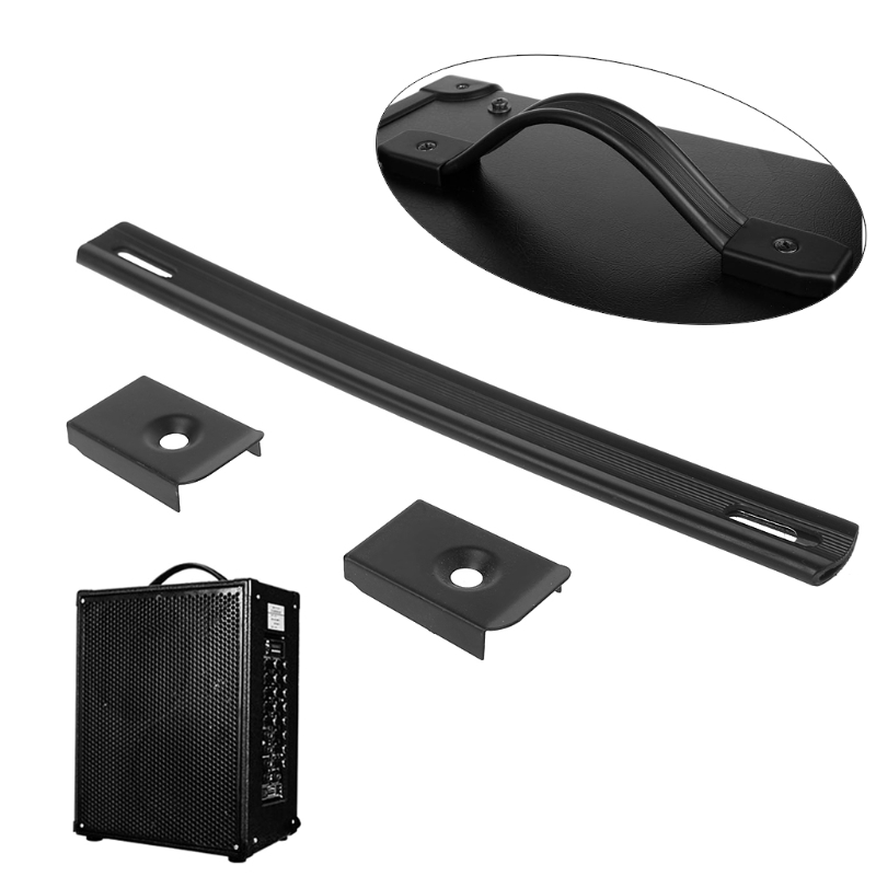 20cm Heavy Carrying Grip Case For Speaker Box Rubber Handle With Metal Insert