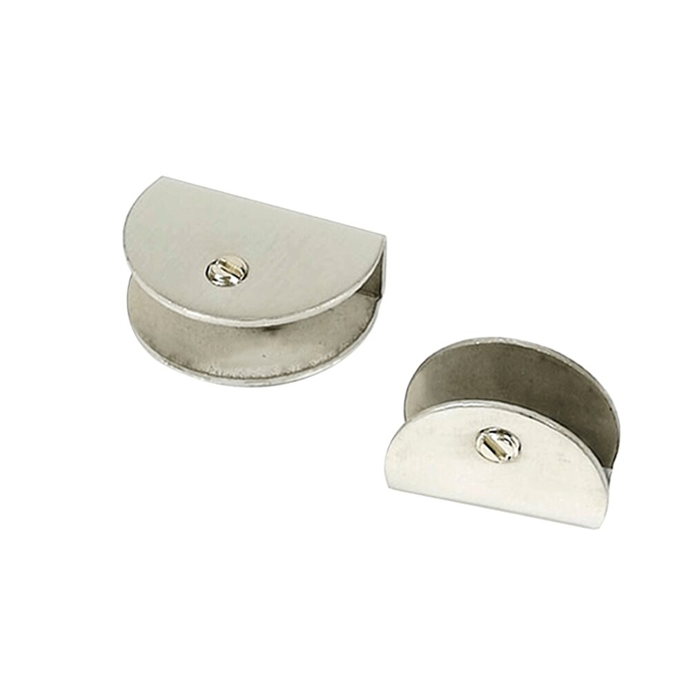 2Pcs Stainless Steel Glass Clamp Holder for Window Balustrade Handrail Glass Clamps Door Hardware Home Improvement Hardware: XL