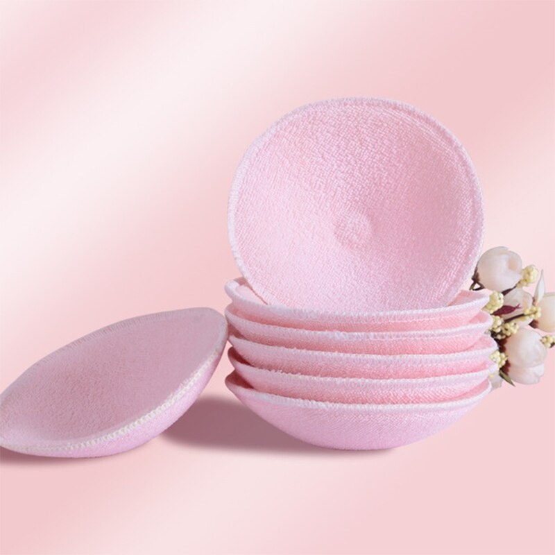 Reusable Breast Absorbent Pads Feeding Nursing Washable Soft Cotton Mom Spill Prevention Pads Bra Breast Feeding