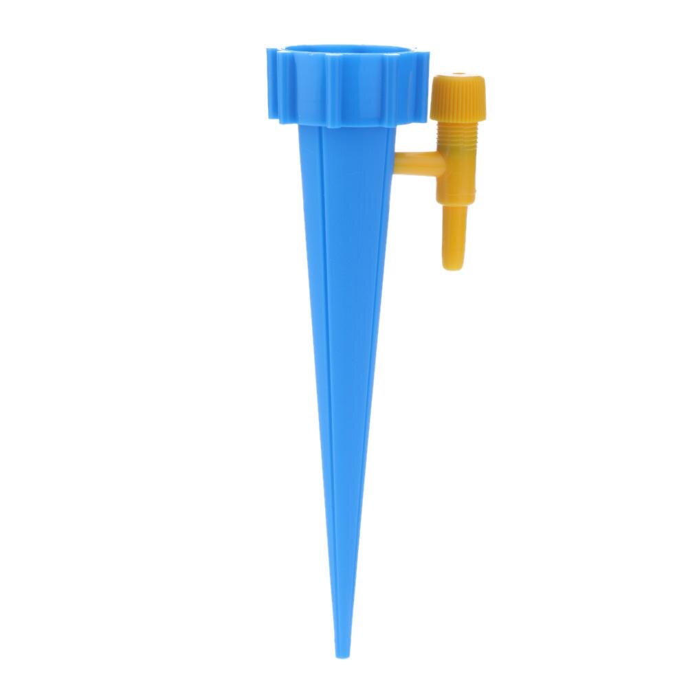 1pc automatiske drypvandingssystem vandingsspidser til stueplante havearbejde blomsterpotte vanderflaske drypvanding: Skriv en blå