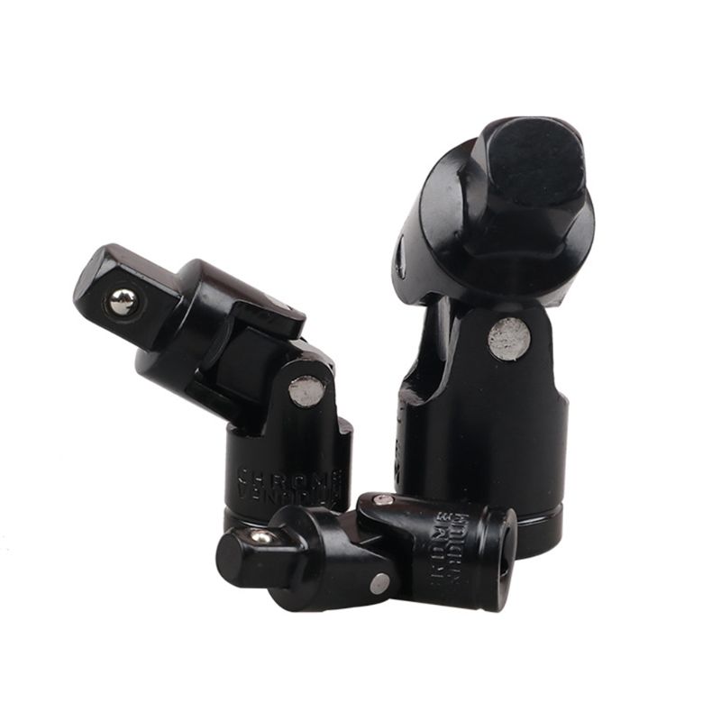 3 Pcs Kruiskoppeling Socket Mouw 1/2 "3/8" 1/4 "Drive Kit Swivel Conversie
