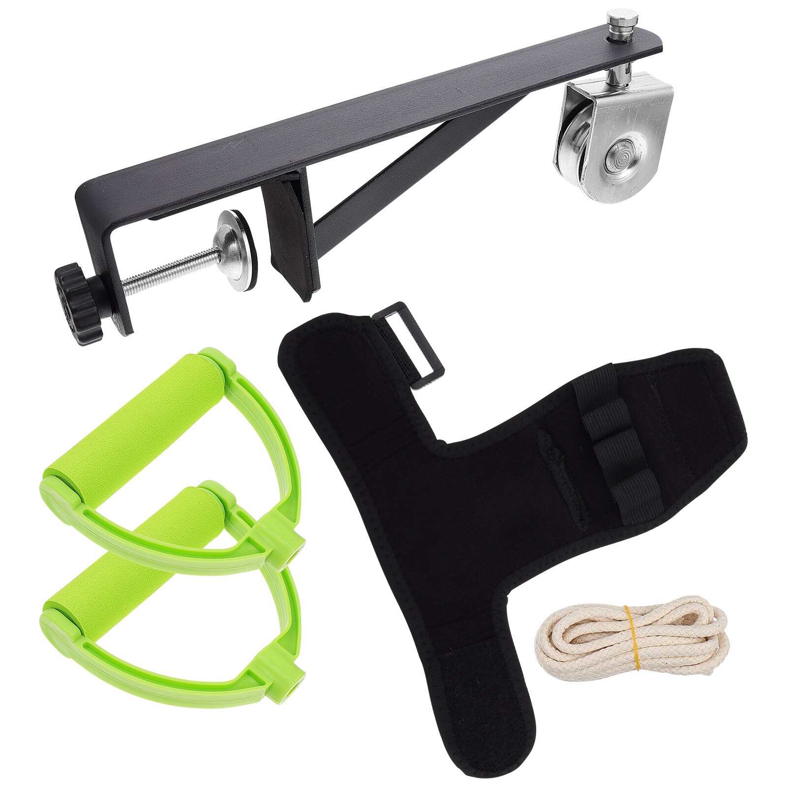 Equipo de entrenamiento de polea de hombro por encima de la cabeza para fisioterapia, Color surtido, 1 unidad